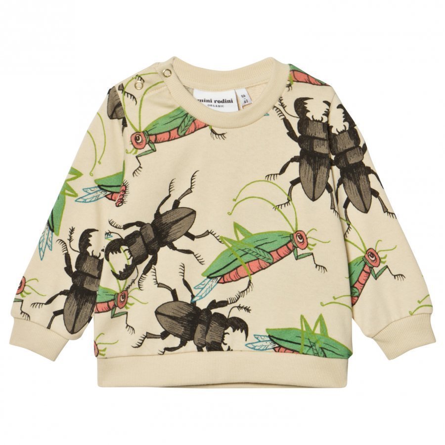 Mini Rodini Insects Sweatshirt Beige Oloasun Paita