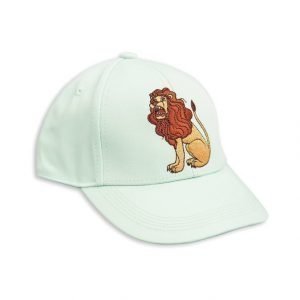 Mini Rodini Lion Embroidered Hattu