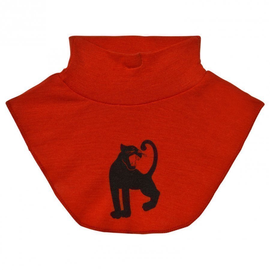 Mini Rodini Panther Wool Turtleneck Red Villahuivi