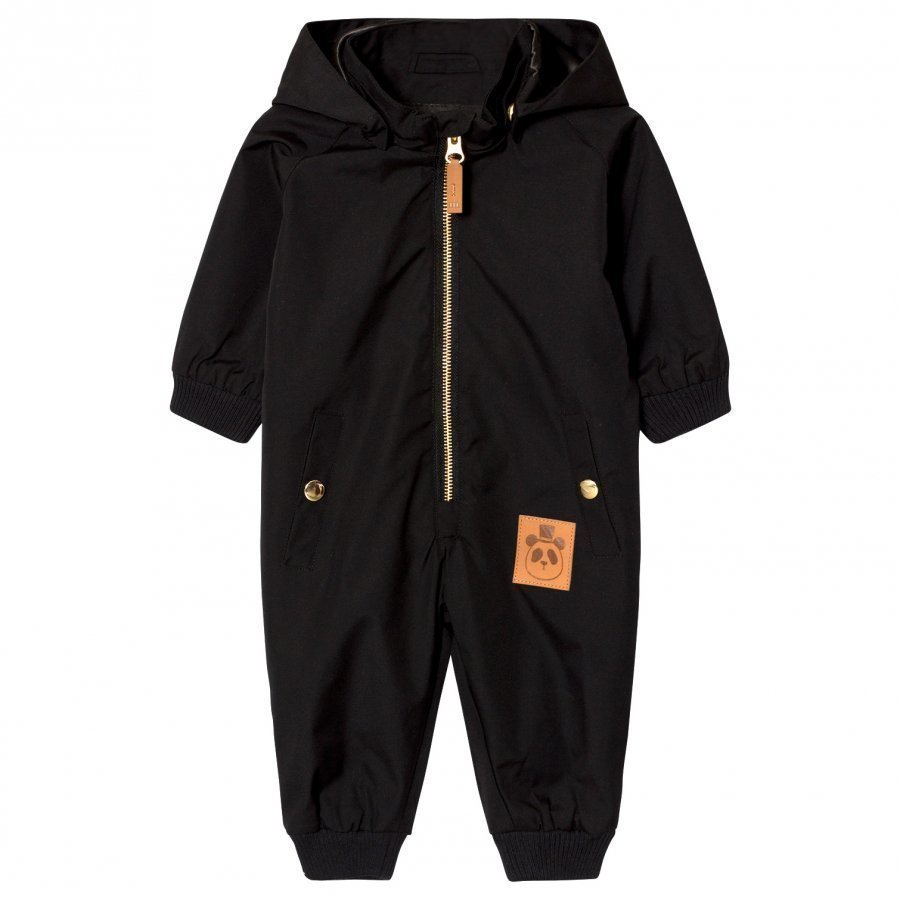 Mini Rodini Pico Baby Coverall Black Toppahaalari