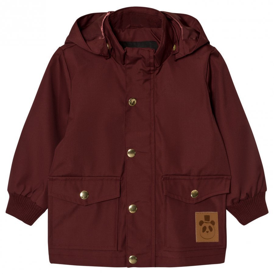 Mini Rodini Pico Jacket Burgundy Parkatakki