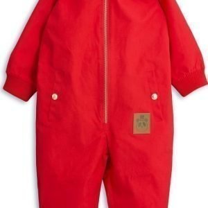 Mini Rodini Pico Overall Red Lasten Välikausihaalari