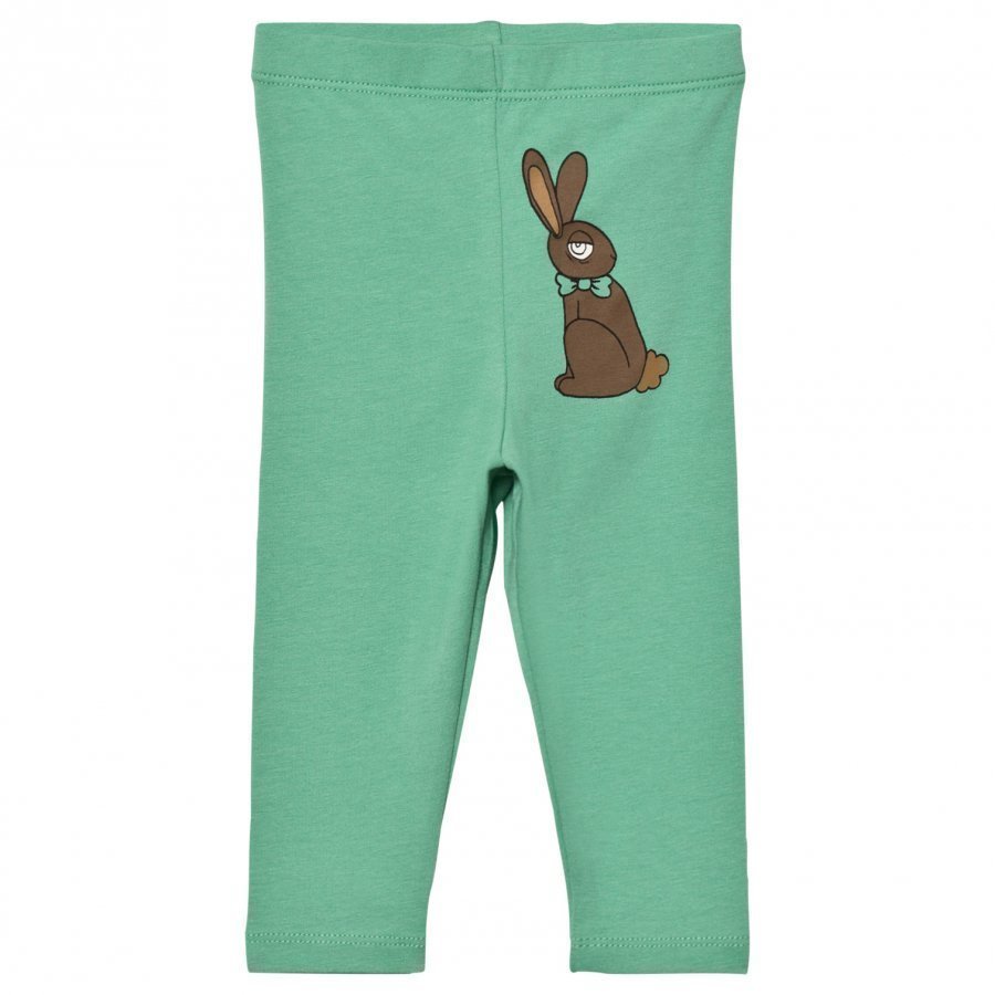 Mini Rodini Rabbit Leggings Green Legginsit