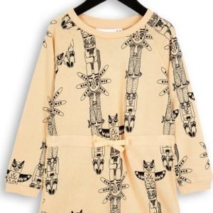 Mini Rodini Totem Ls Sweat Dress Collegemekko