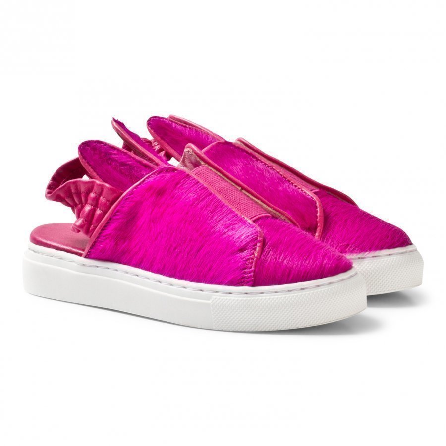 Minna Parikka Fuchsia Bunny Slip Mini Slip On Sandaalit