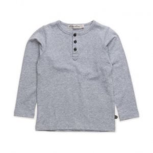 Minymo Basic Grandad T-Shirt Ls -Solid