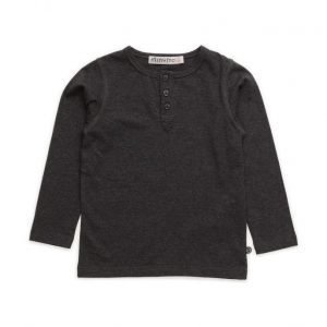 Minymo Basic Grandad T-Shirt Ls -Solid