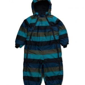 Minymo Gam 12 -Snowsuit -Striped