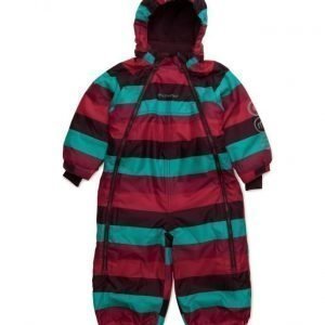 Minymo Gam 12 -Snowsuit -Striped