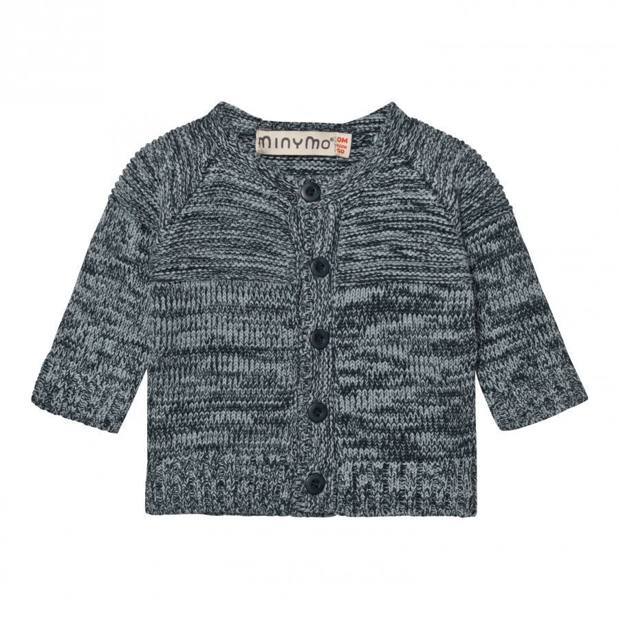 Minymo Joo 36 Knit Cardigan Lead Neuletakki