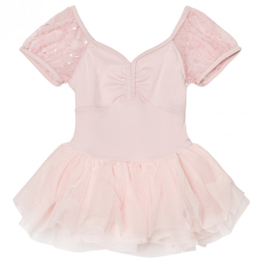 Mirella Pink Sequin Butterfly Tutu Dress Ballerinamekko