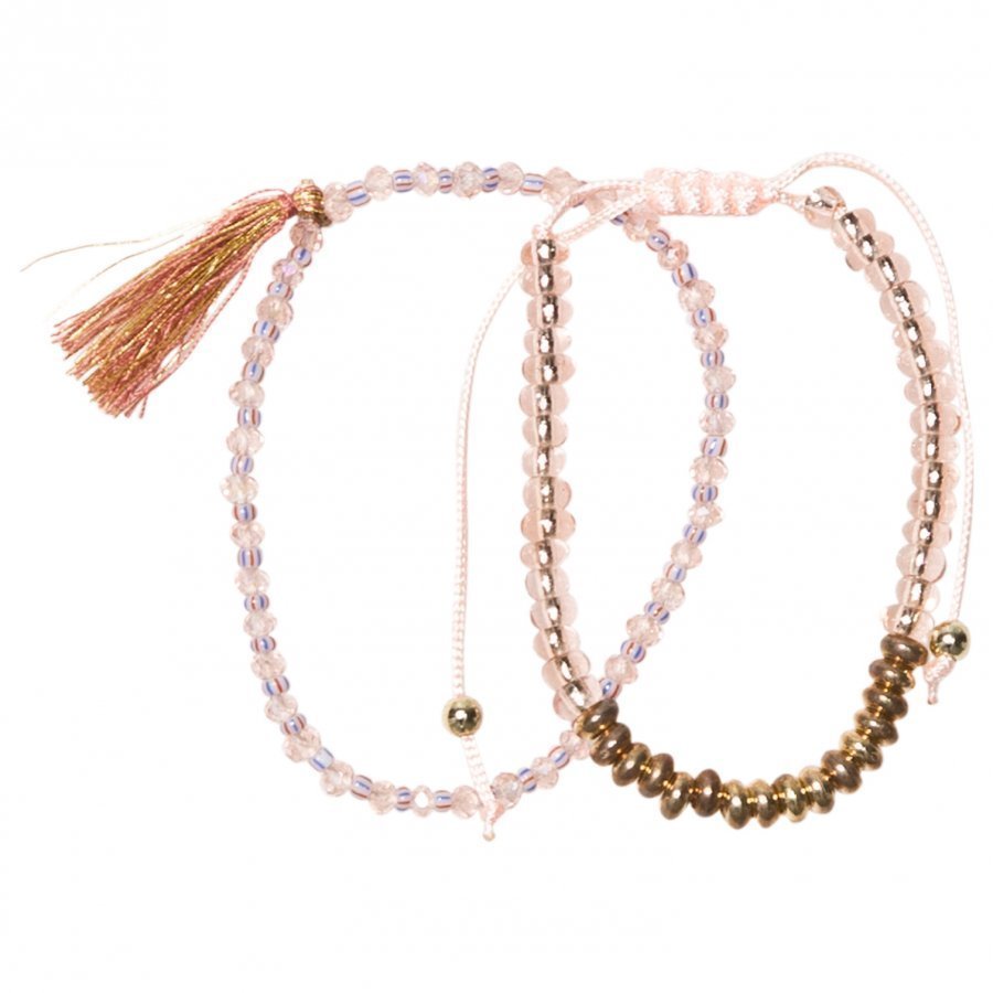 Molo 2-Pack Delicate Bracelets Cameo/Rose Rannekoru