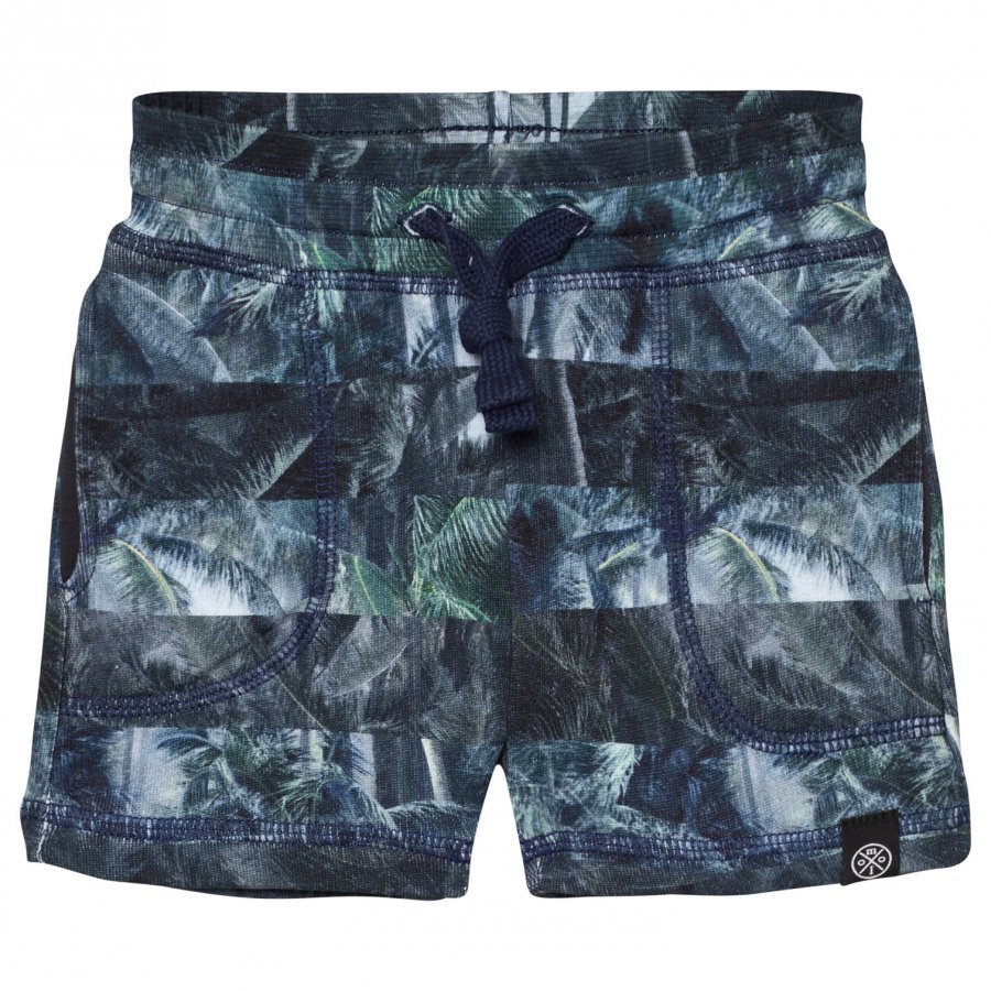 Molo Ajaz Shorts Camo Palm Stripes Oloasun Shortsit