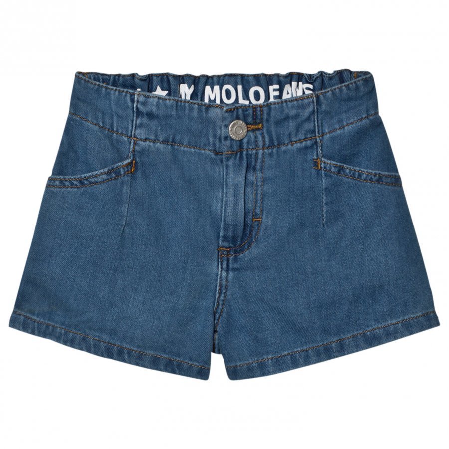 Molo Alta Shorts Soft Denim Blue Shortsit