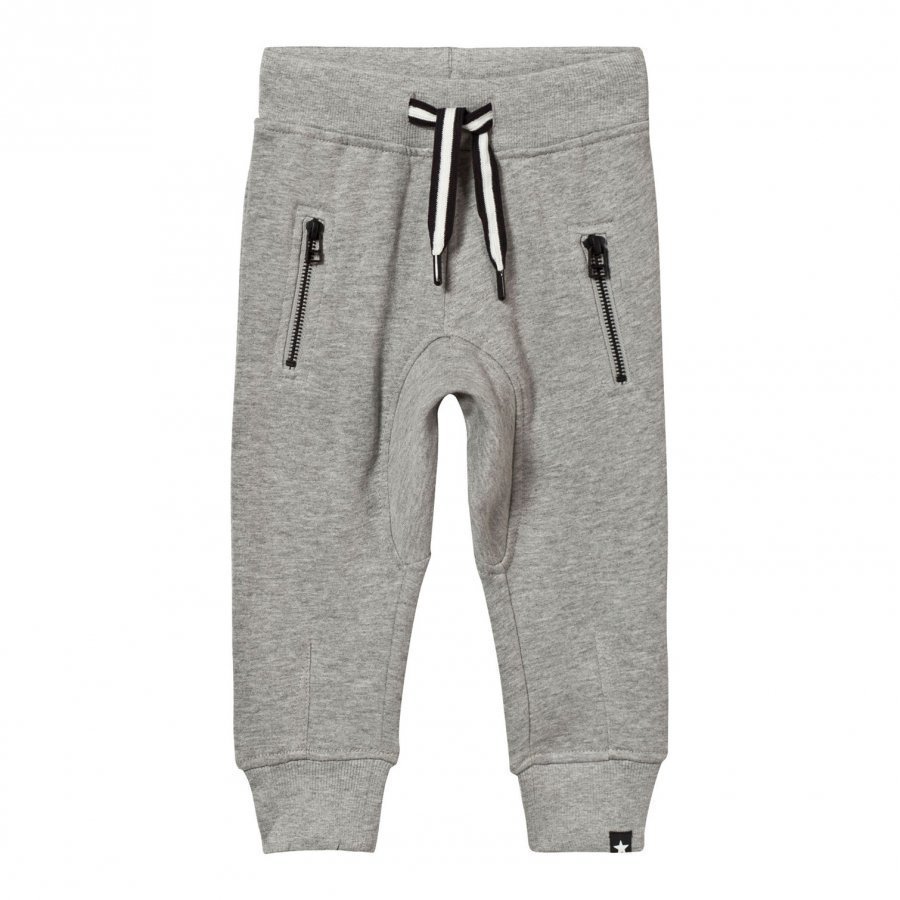 Molo Ashton Pants Grey Melange Housut