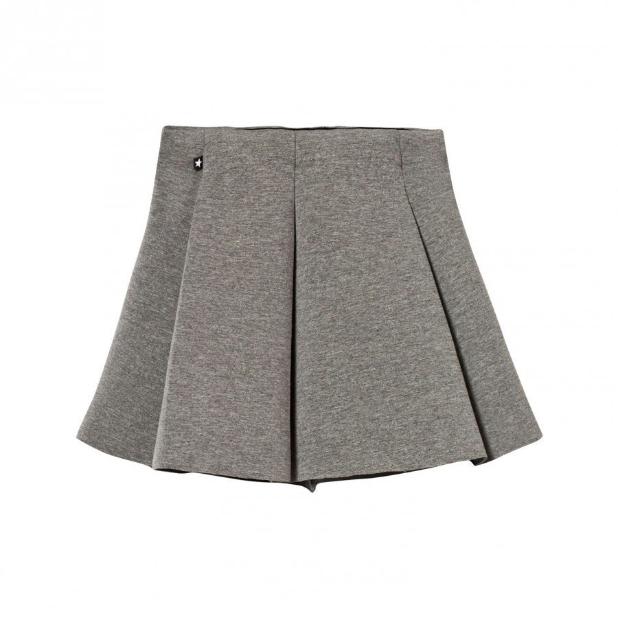 Molo Bell Skirt Grey Melange Lyhyt Hame