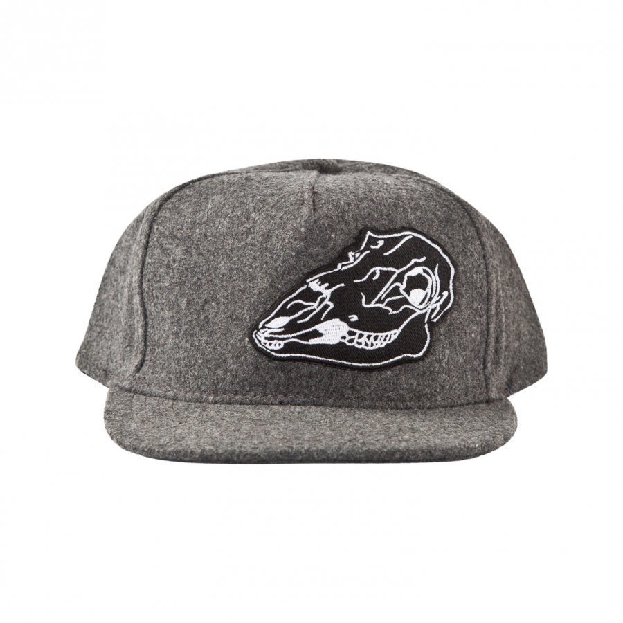 Molo Big Shadow Hat Dark Grey Melange Lippis