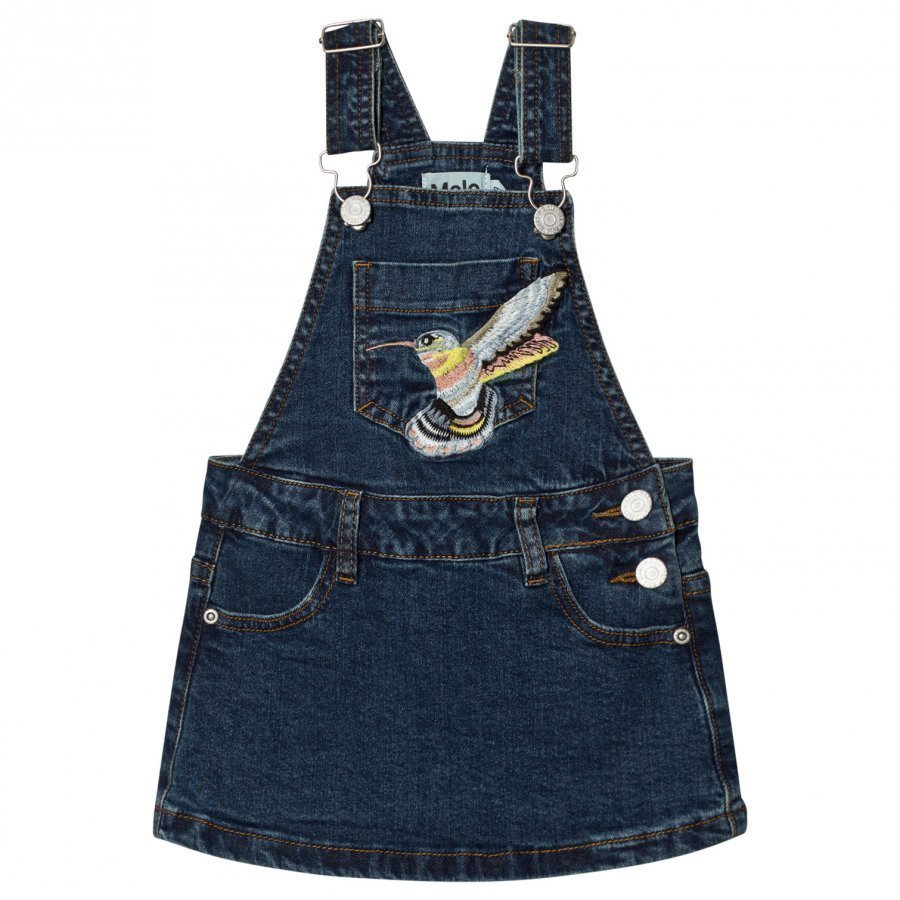 Molo Carolyn Overalls Washed Indigo Mekko