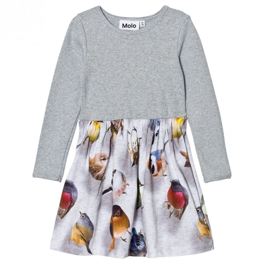 Molo Credence Dress Bouncing Birds Mekko