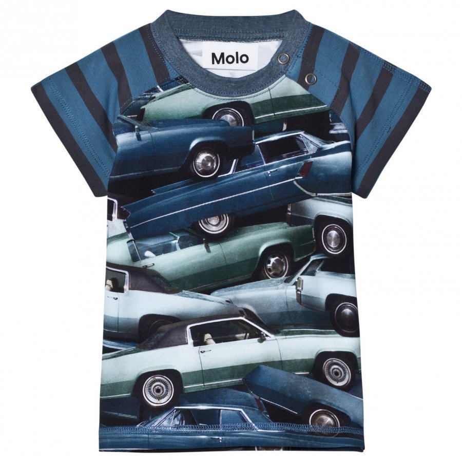 Molo Egon T-Shirt Stacked Cars T-Paita
