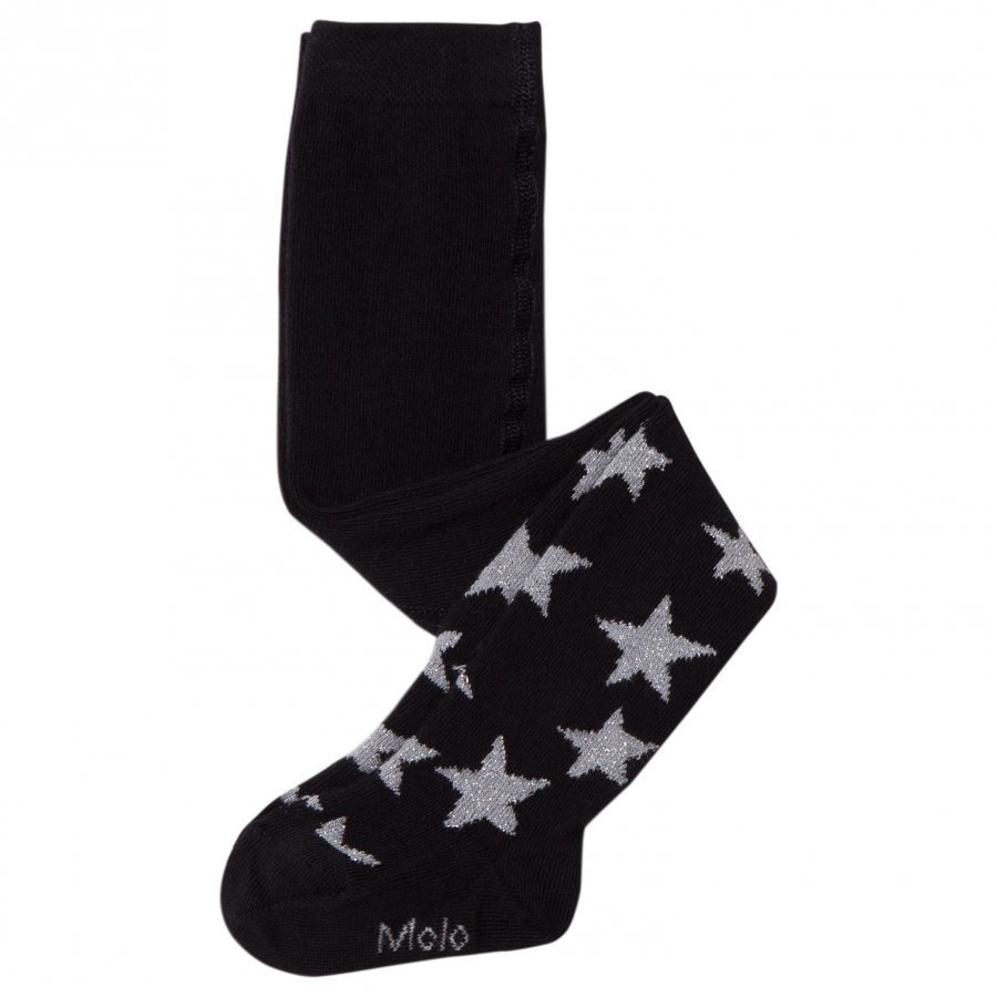 Molo Falling Star Tights Black Sukkahousut