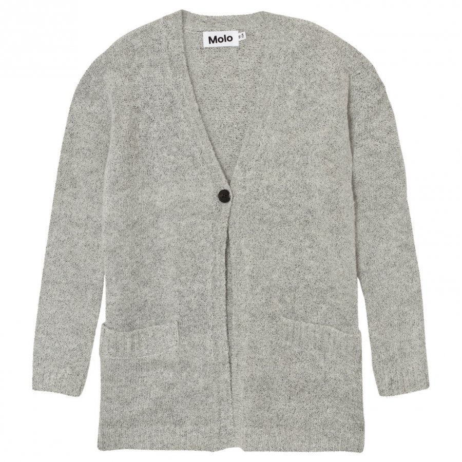 Molo Gemma Cardigan Grey Melange Neuletakki