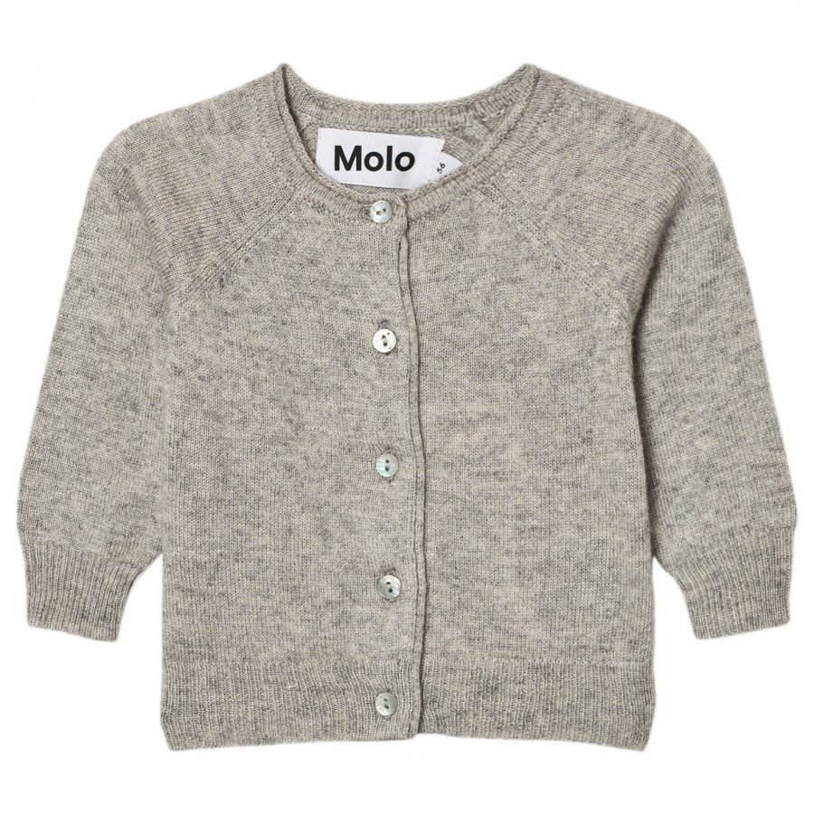 Molo Gladys Cardigan Grey Melange Neuletakki