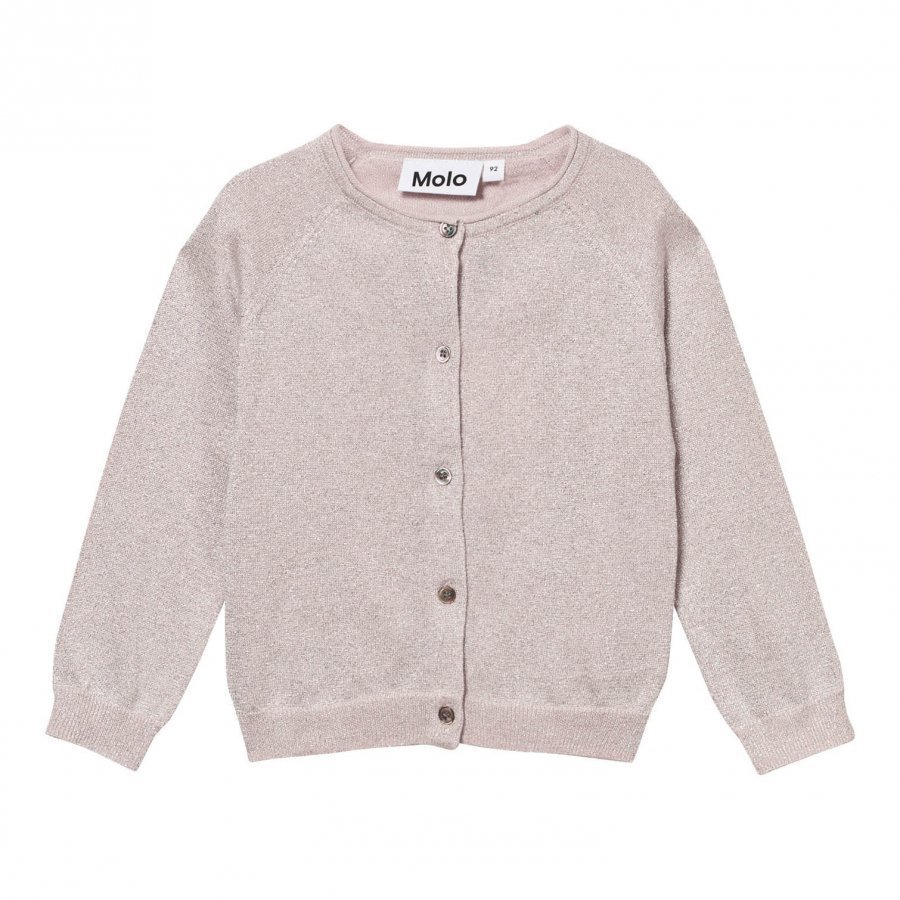 Molo Gladys Cardigan Rosewater Glitter Neuletakki