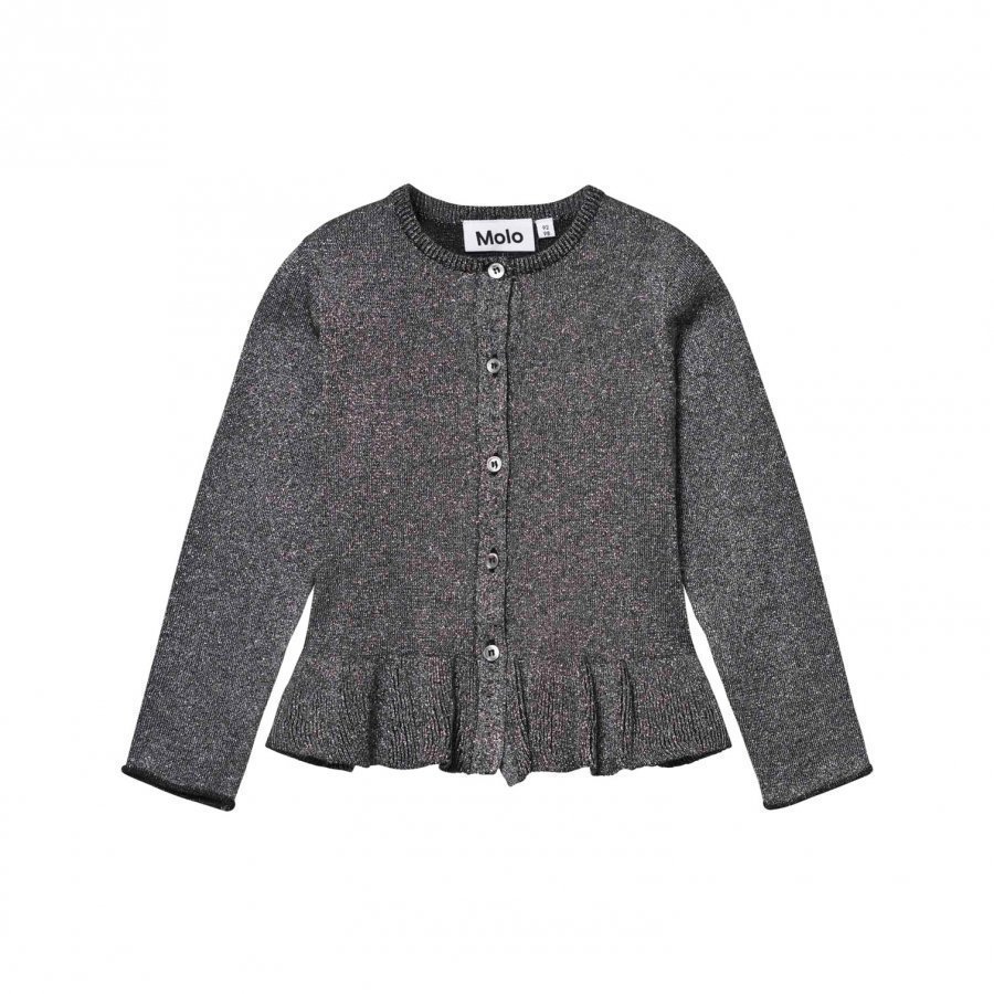 Molo Gulia Cardigan Dark Glitter Neuletakki