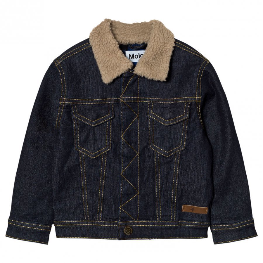 Molo Hackman Denim Jacket Raw Indigo Takki