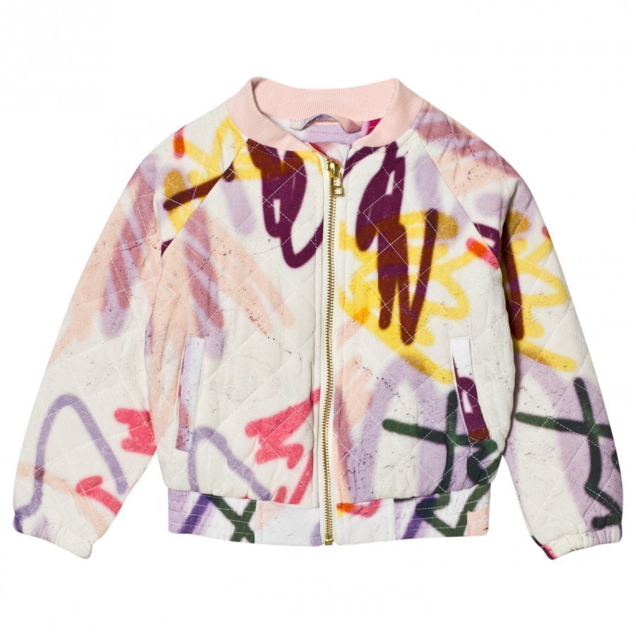 Molo Haliva Quilted Jacket Graffiti Takki