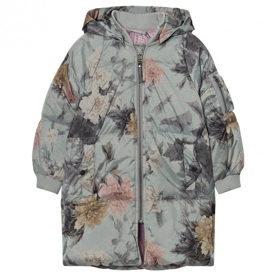 Molo Hermione Jacket Misty Flowers Bomber Takki