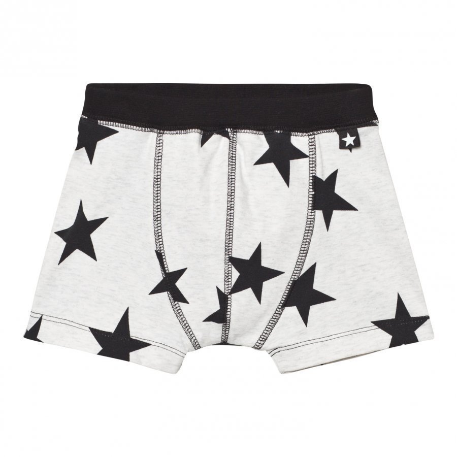 Molo Jon Boxer Briefs Black Star Print Bokserit