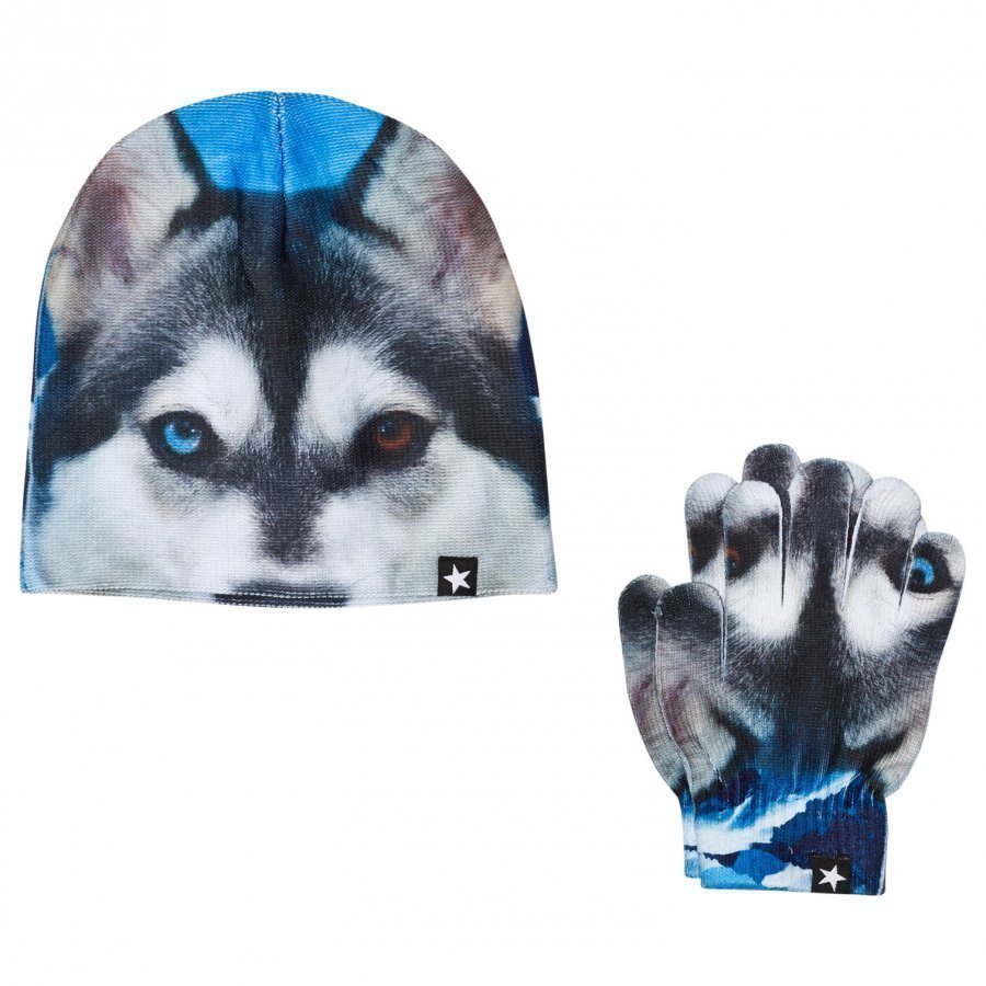 Molo Kaya Set Soft Husky Hattu Huivi Ja Hanskat Setti