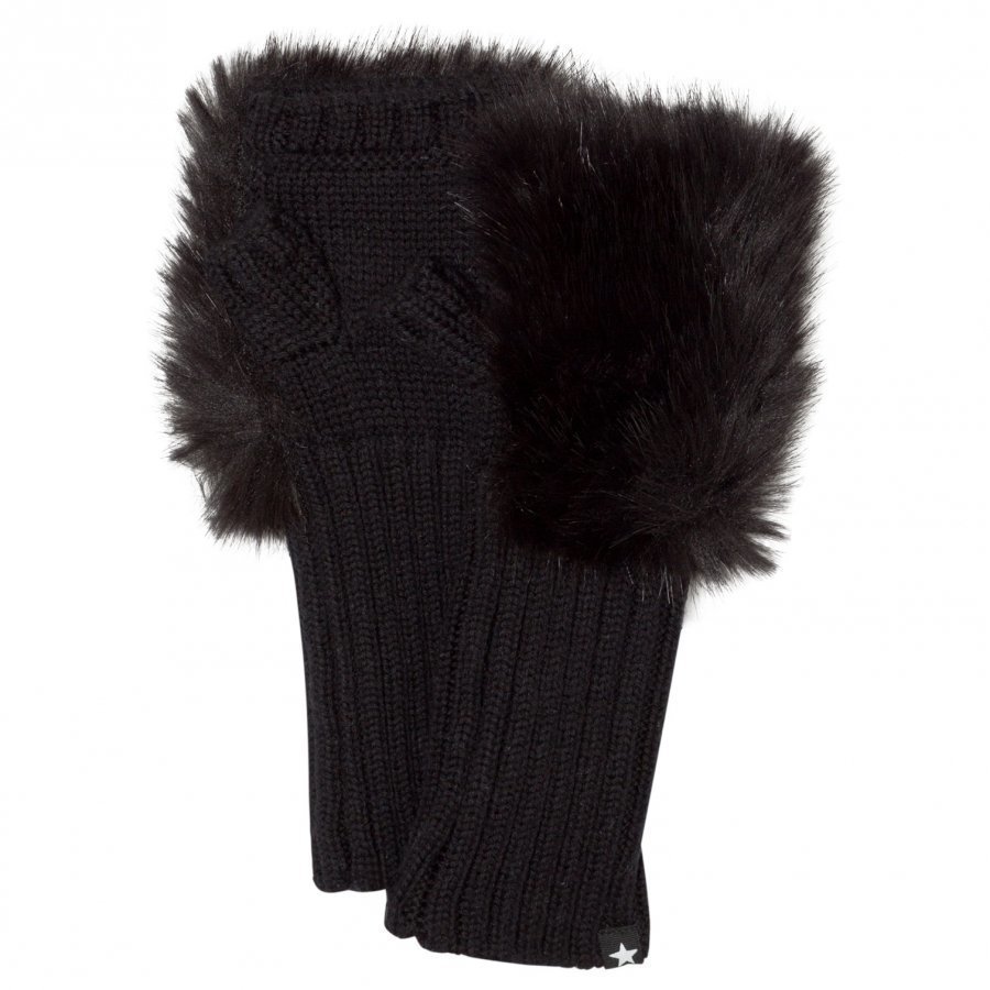 Molo Kia Mittens Black Rukkaset