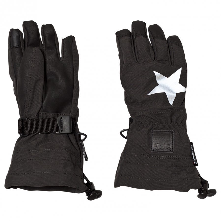 Molo Mackenzie Pro Gloves Black Villahanskat