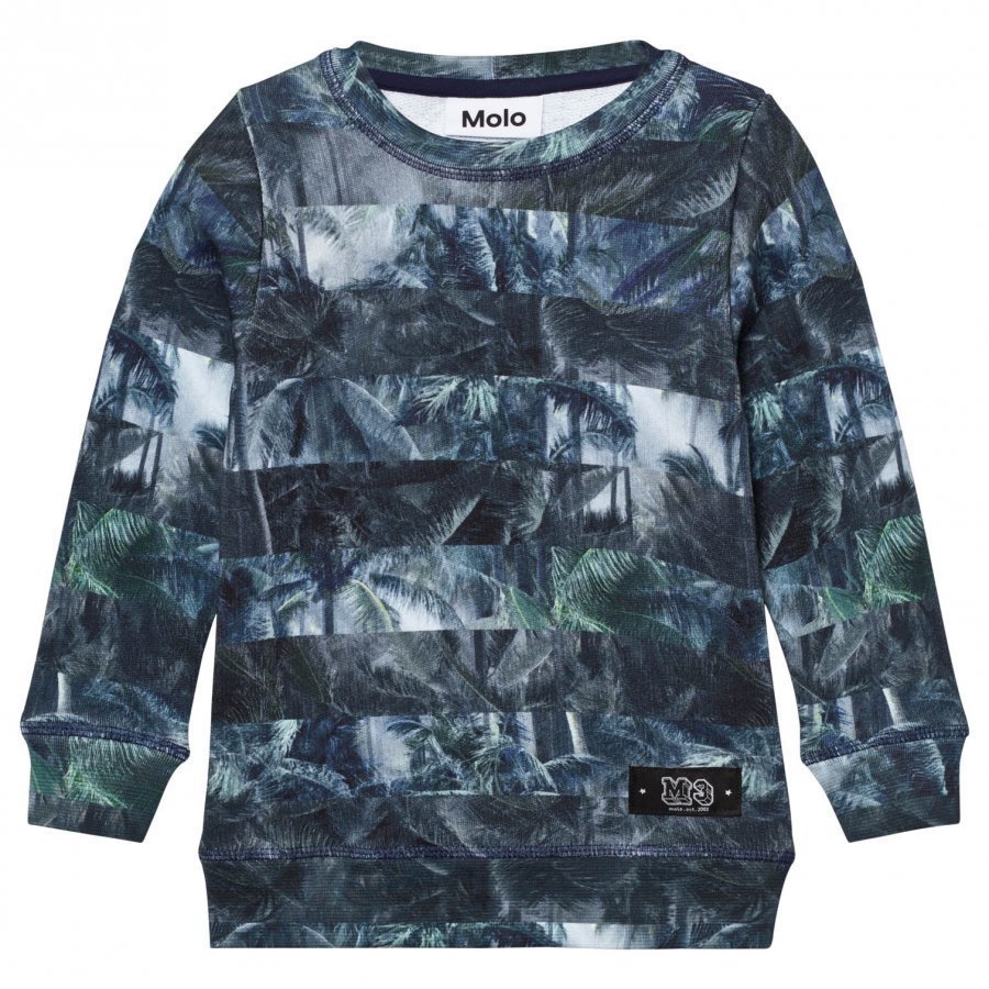 Molo Marton Sweatshirt Camo Palm Stripe Oloasun Paita