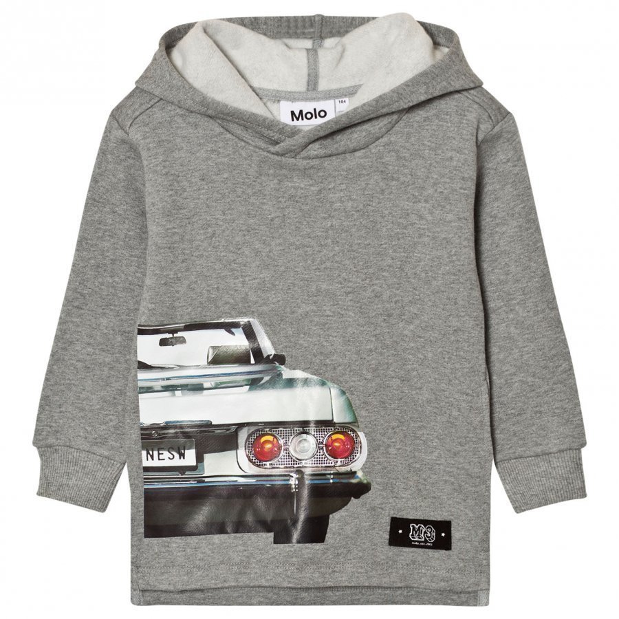 Molo Maximus Hoodie Grey Melange Oloasun Paita