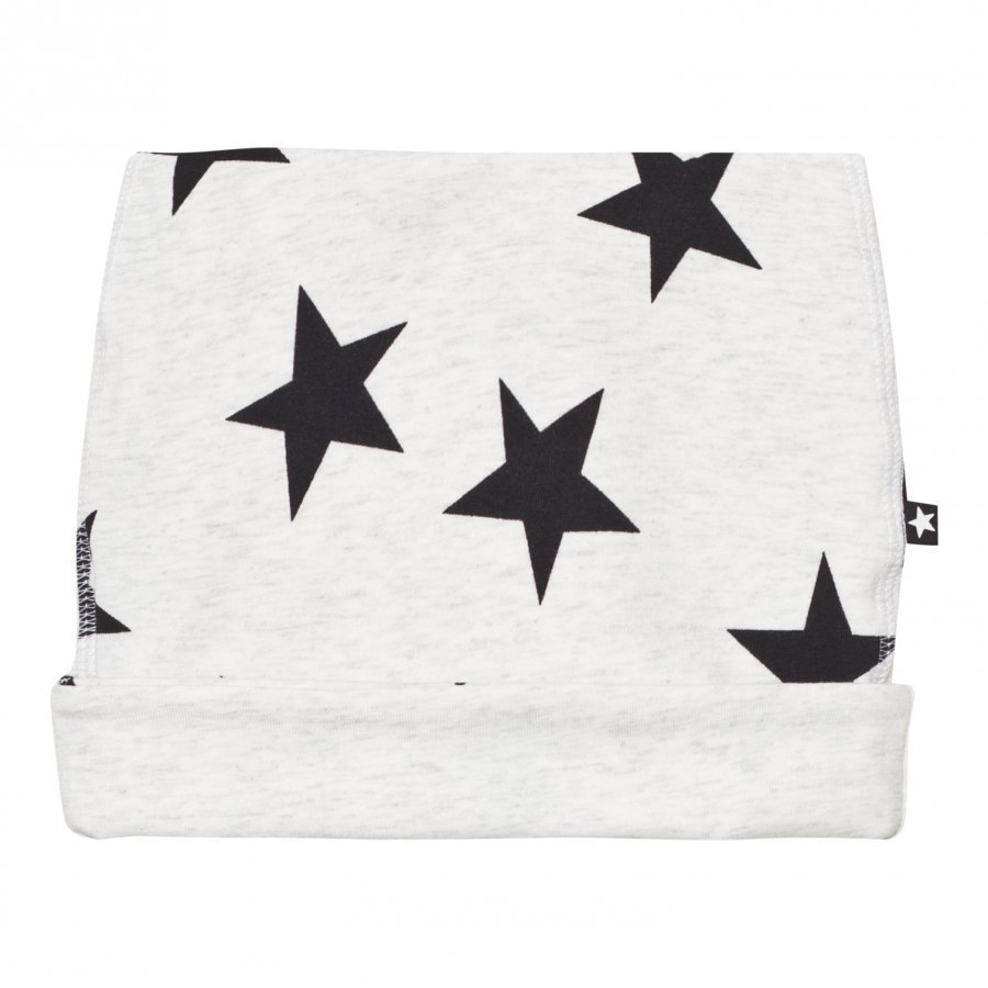 Molo Neci Baby Hat Black Star Print Pipo