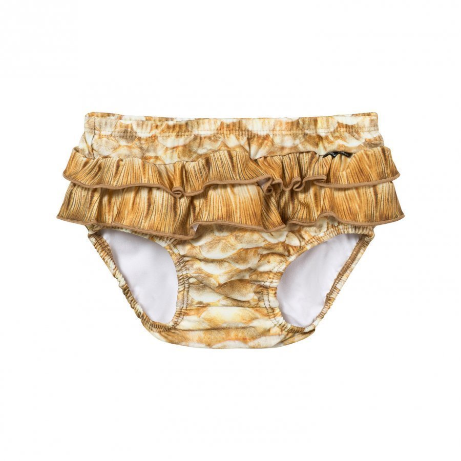 Molo Neena Trunks Gold Fishshell Uimavaippa