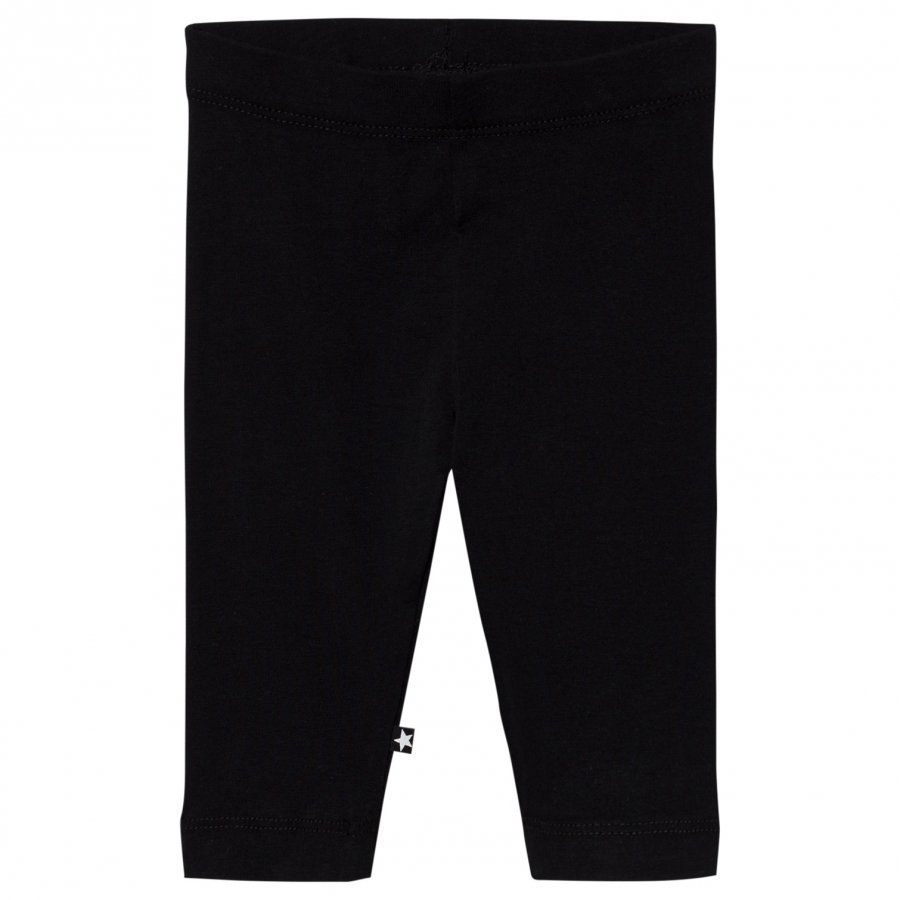 Molo Nette Solid Leggings Black Legginsit