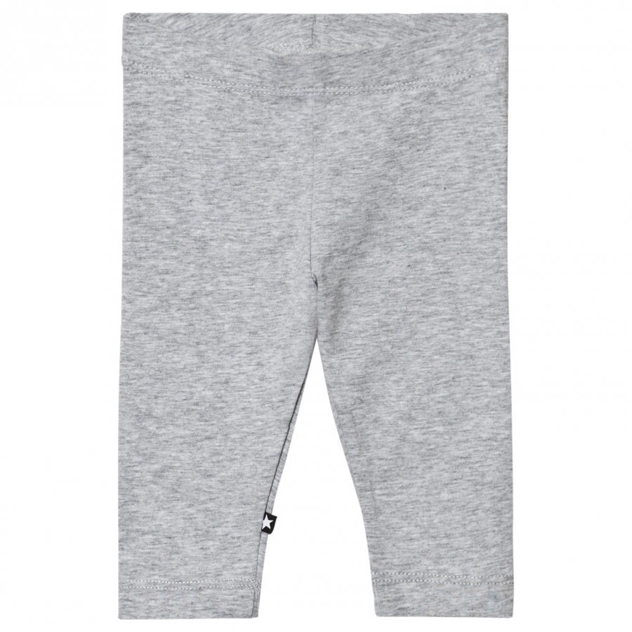 Molo Nette Solid Leggings Grey Melange Legginsit