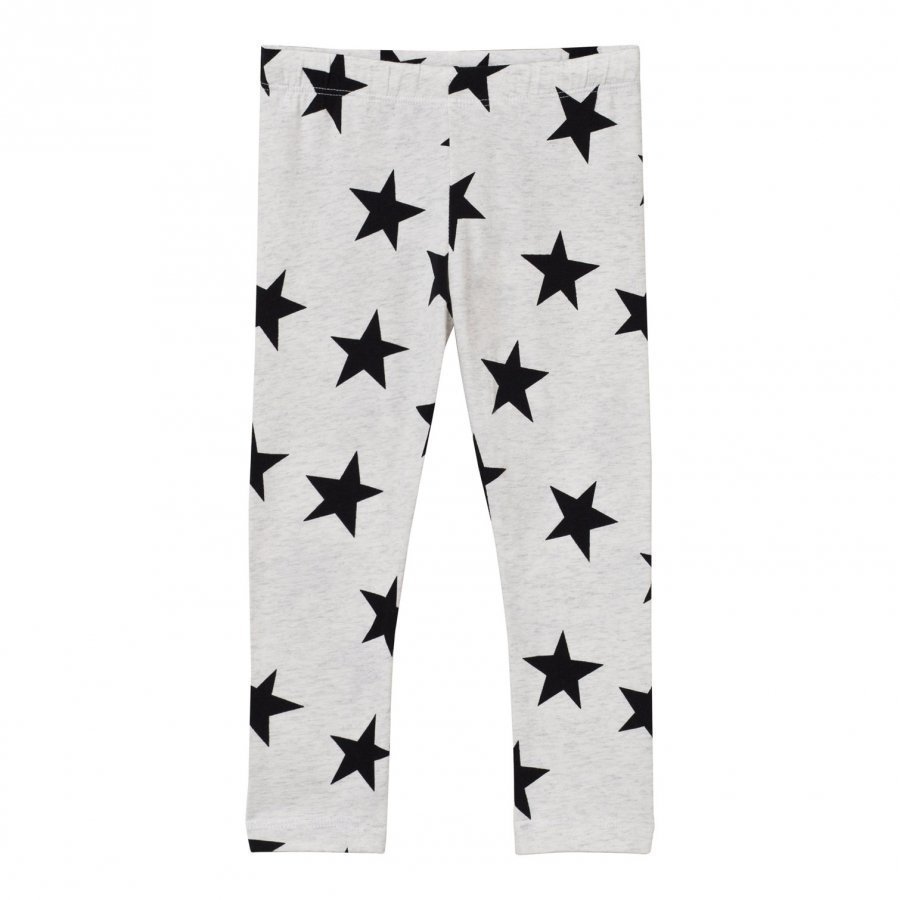 Molo Niki Leggings Black Star Print Legginsit