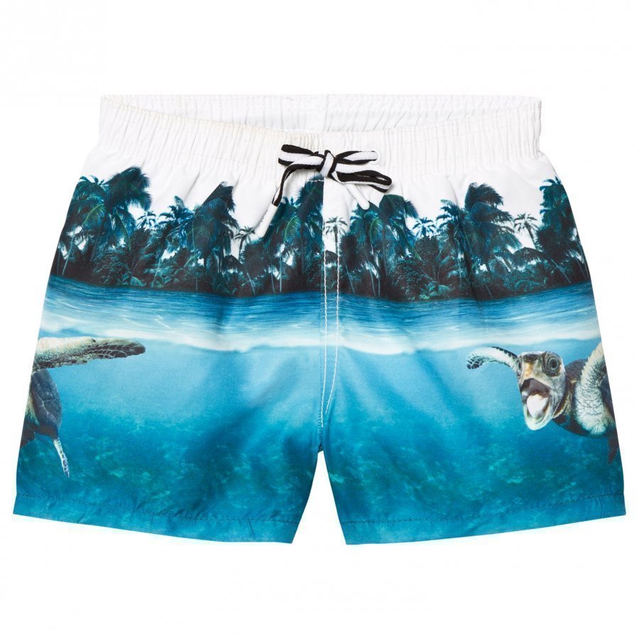 Molo Niko Swimming Shorts Singing Turtle Uimashortsit