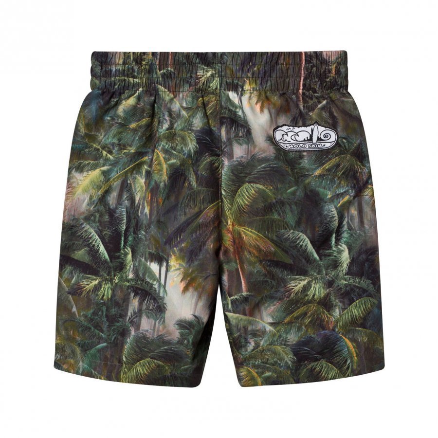 Molo North Boardies Swimming Shorts Camo Palms Uimashortsit