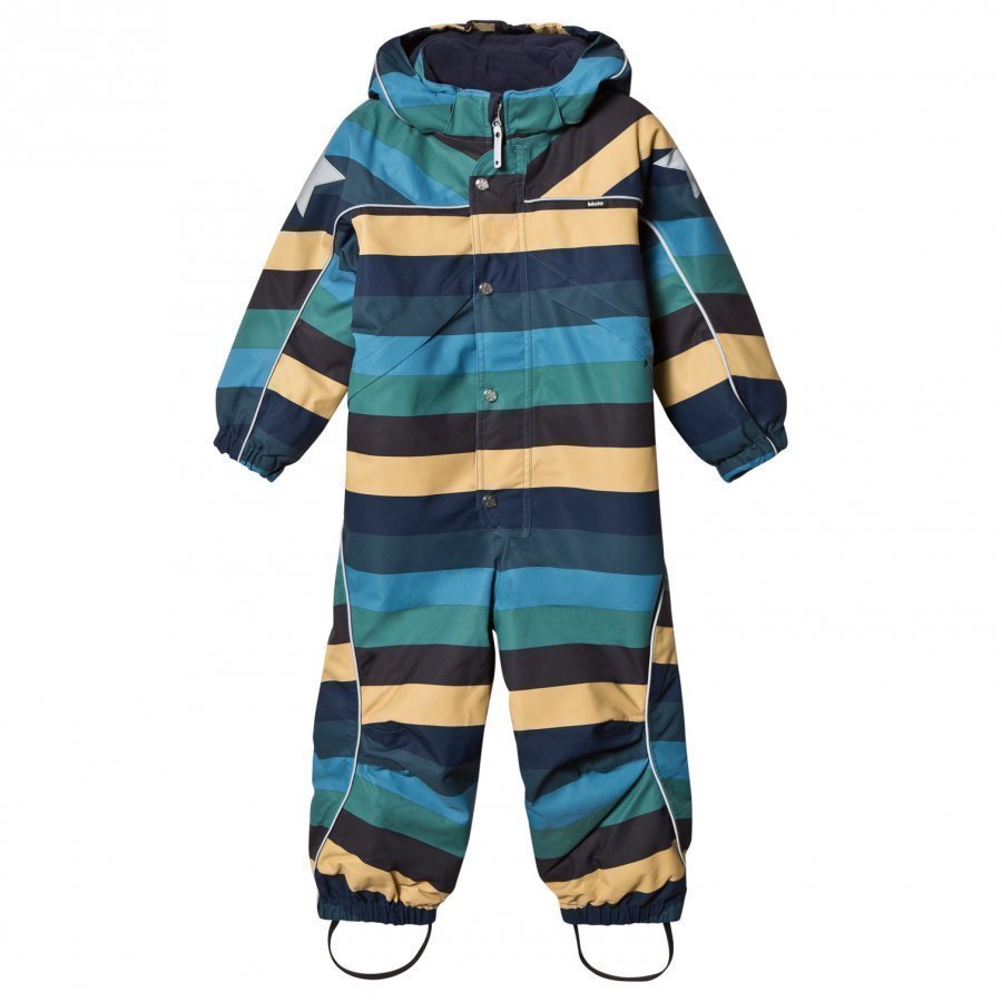 Molo Polaris Snowsuit Ocean Stripe Toppahaalari