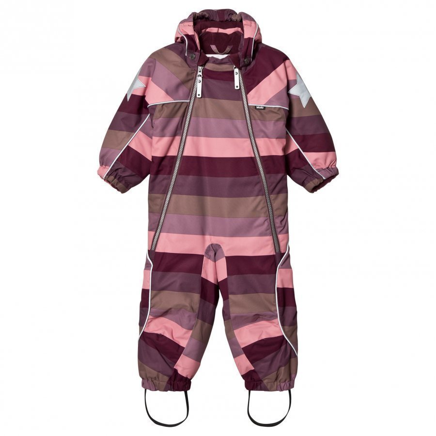 Molo Pyxis Baby Snowsuit Huckleberry Stripe Toppahaalari