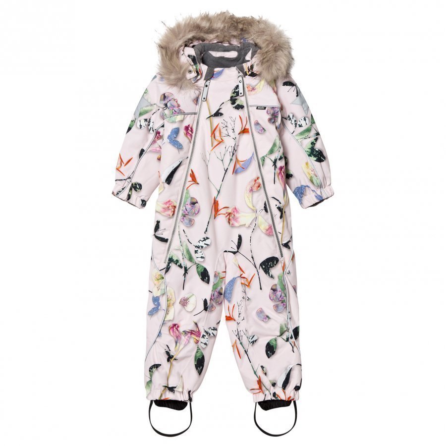 Molo Pyxis Faux Fur Snowsuit Paper Petals Toppahaalari