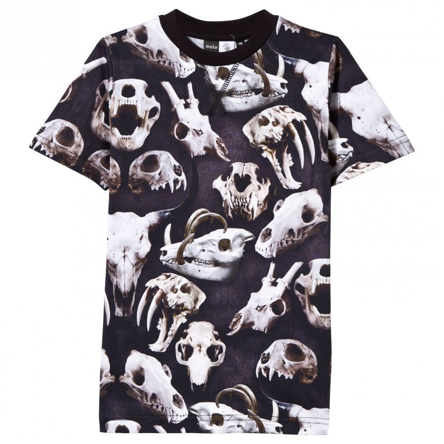 Molo Ralphie T-Paita Animal Skulls T-Paita