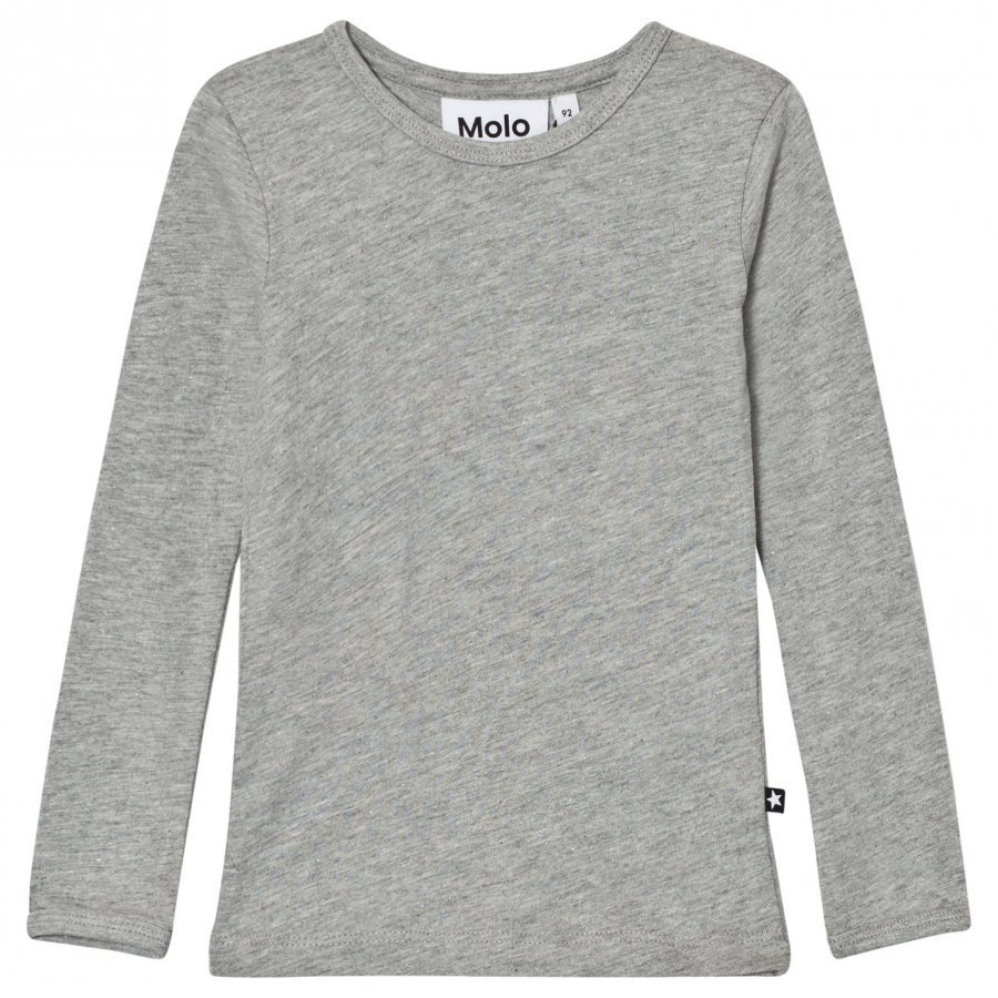 Molo Ramona Tee Grey Melange Pitkähihainen T-Paita